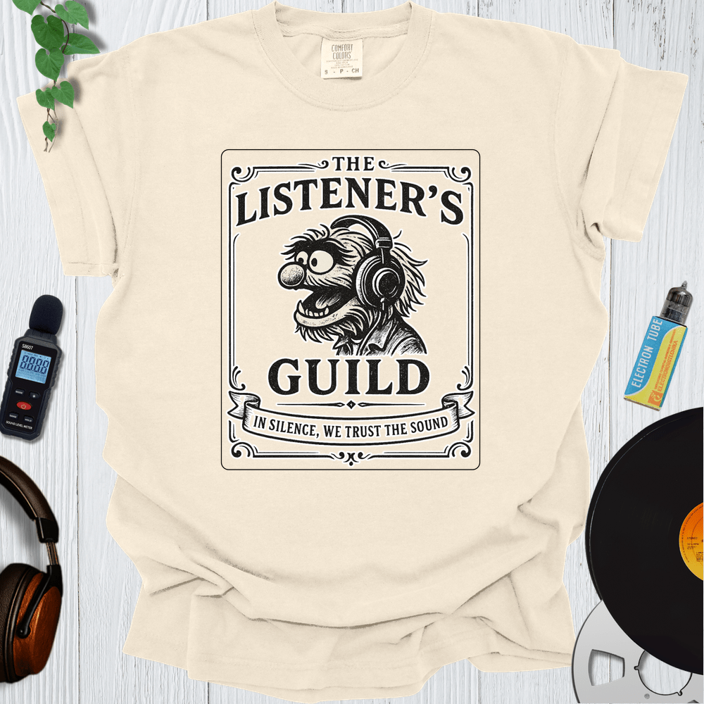 Printify T-Shirt Ivory / S The Listener's Guild