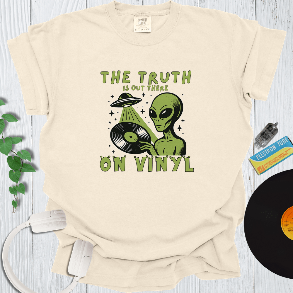 Printify T-Shirt Ivory / S The Truth Is Out There