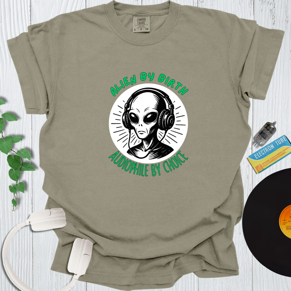 Printify T-Shirt Khaki / S Alien By Birth