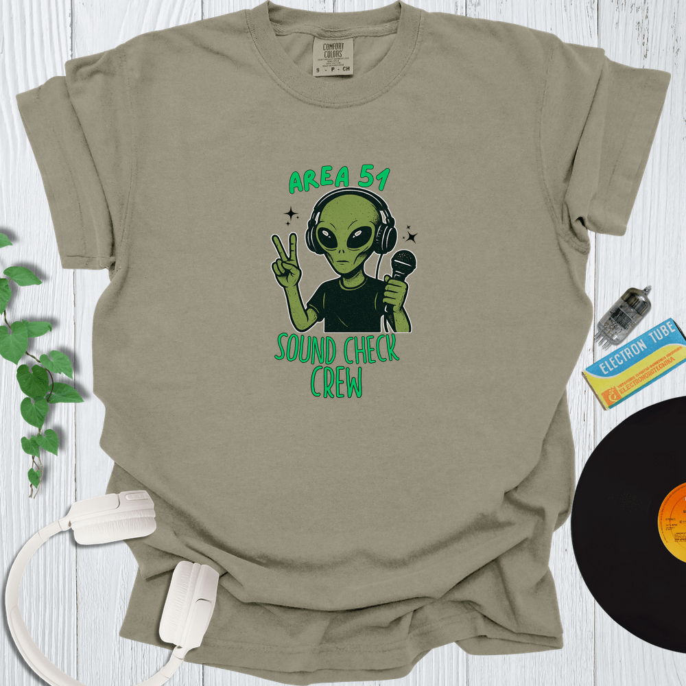 Printify T-Shirt Khaki / S Area 51