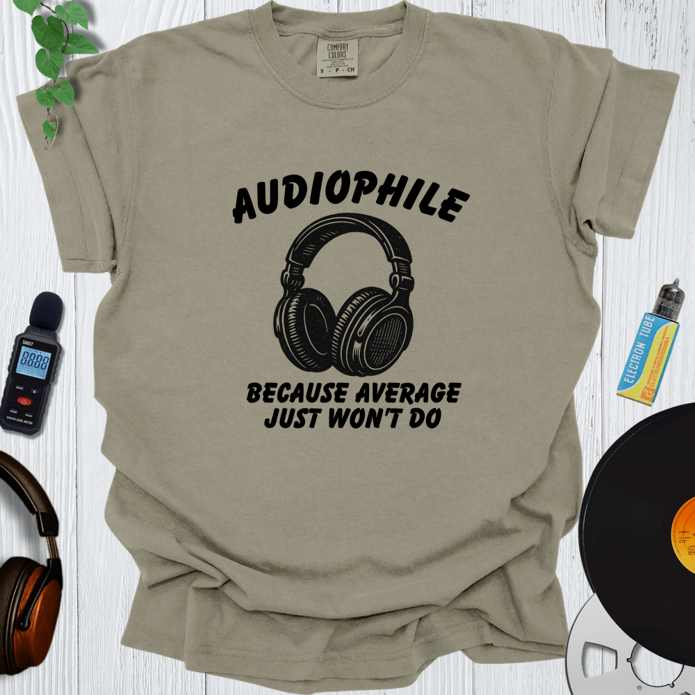 Printify T-Shirt Khaki / S Audiophile