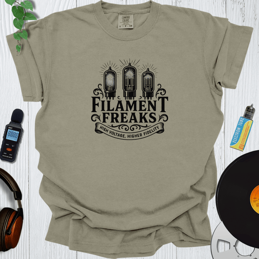 Printify T-Shirt Khaki / S Filament Freaks