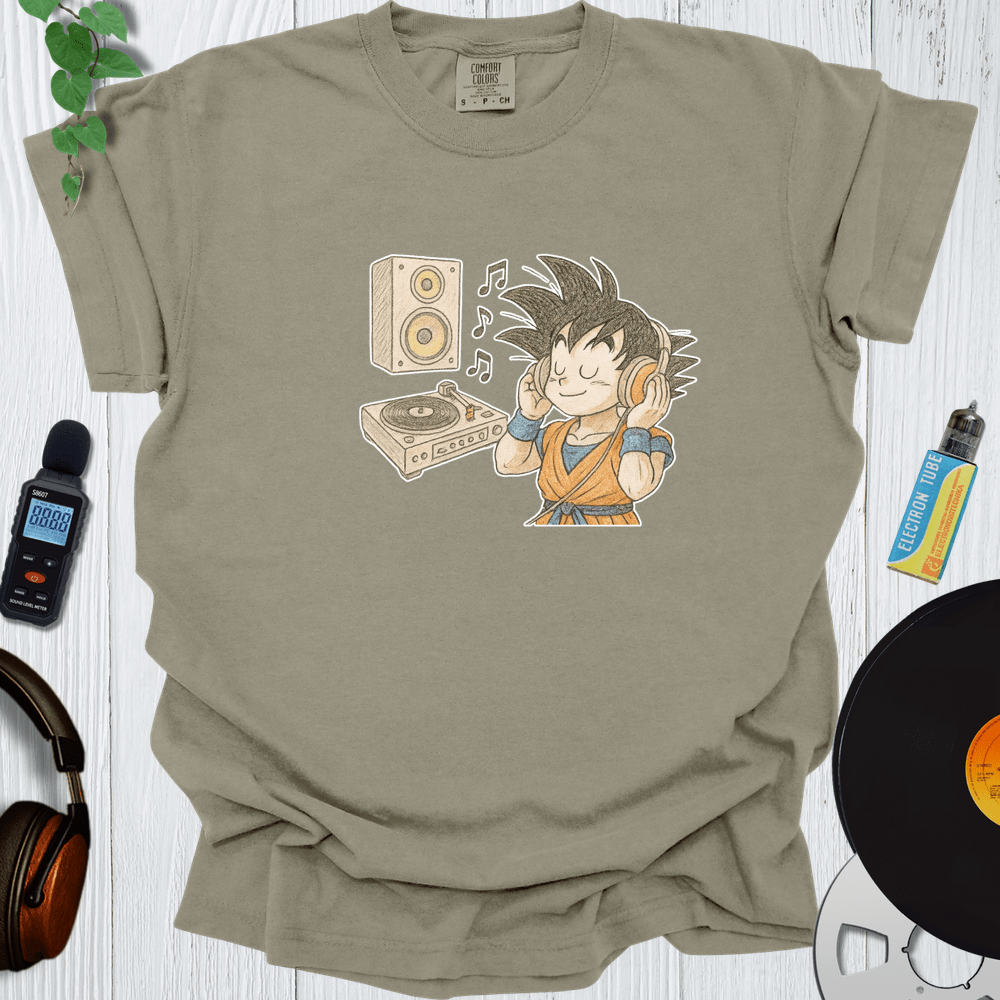 Printify T-Shirt Khaki / S Goku