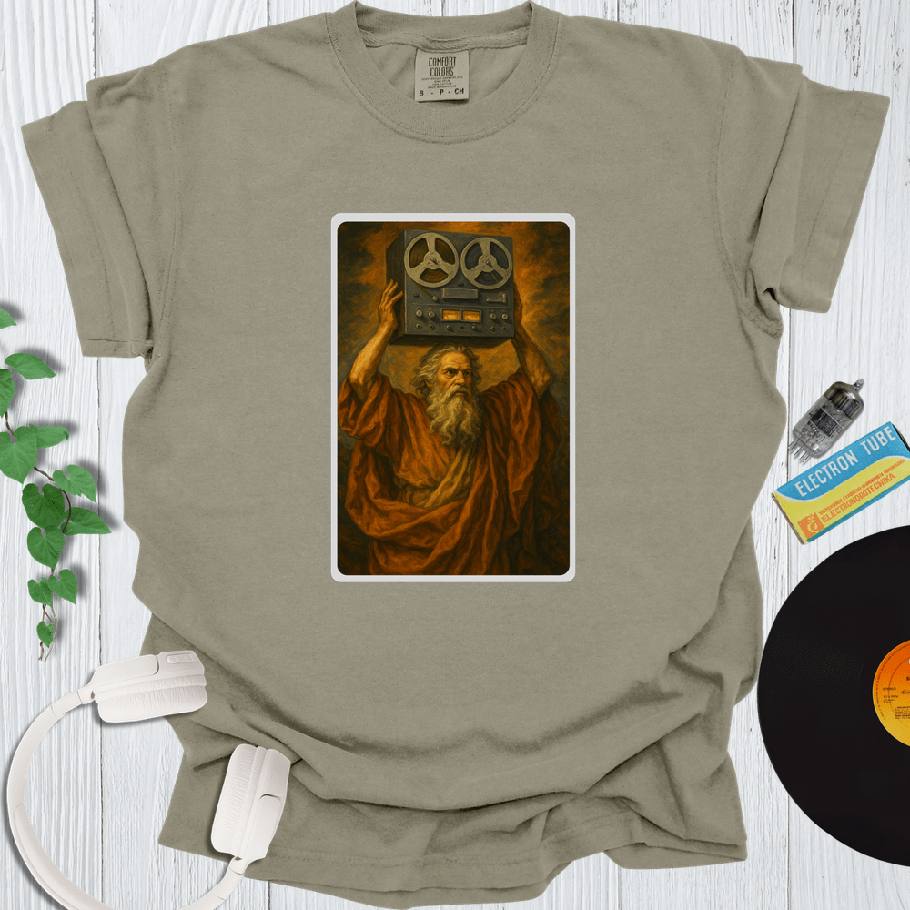 Printify T-Shirt Khaki / S Moses Reel To Reel