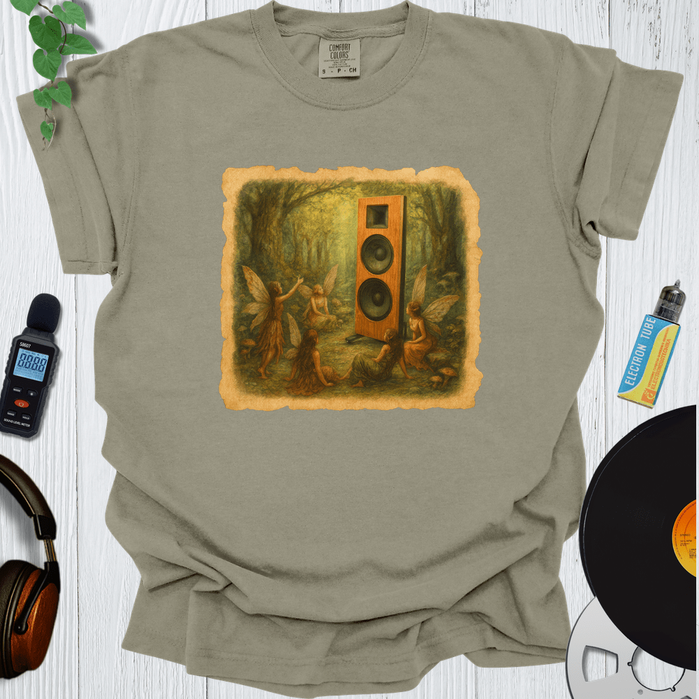 Printify T-Shirt Khaki / S Open Baffle Fairies