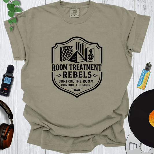 Printify T-Shirt Khaki / S Room Treatment Rebels