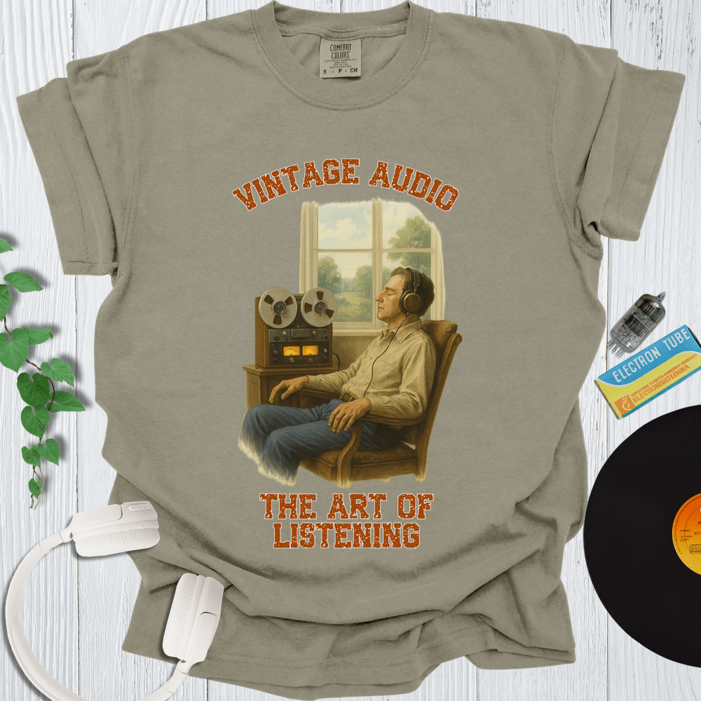 Printify T-Shirt Khaki / S The Art Of Listening