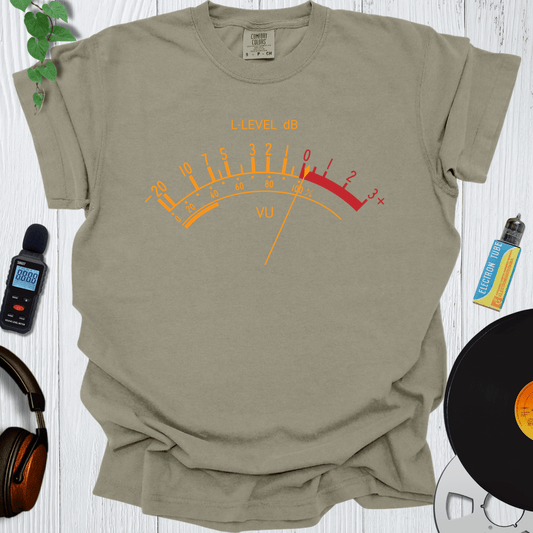 Printify T-Shirt Khaki / S VU Meter