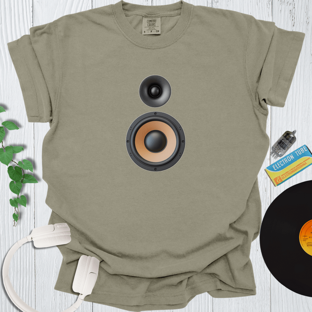 Printify T-Shirt Khaki / S Woofer Face