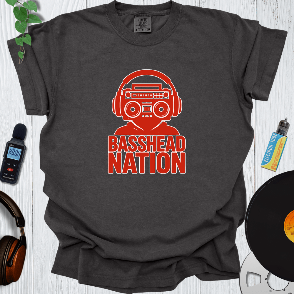 Printify T-Shirt Pepper / S Basshead Nation