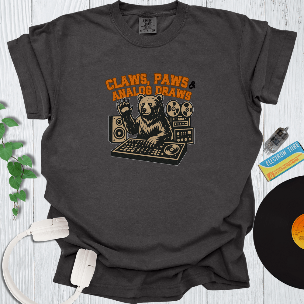 Printify T-Shirt Pepper / S Claws Paws and Analog Draws