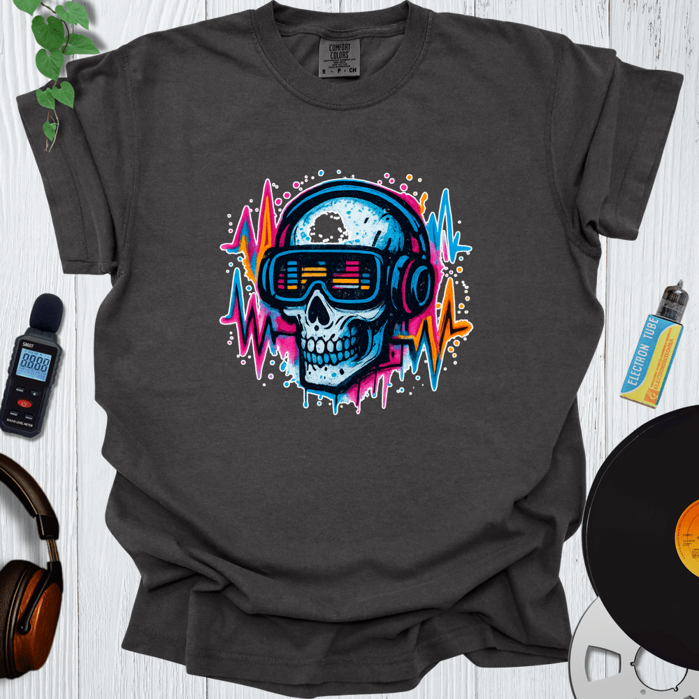 Printify T-Shirt Pepper / S Graffiti Skull