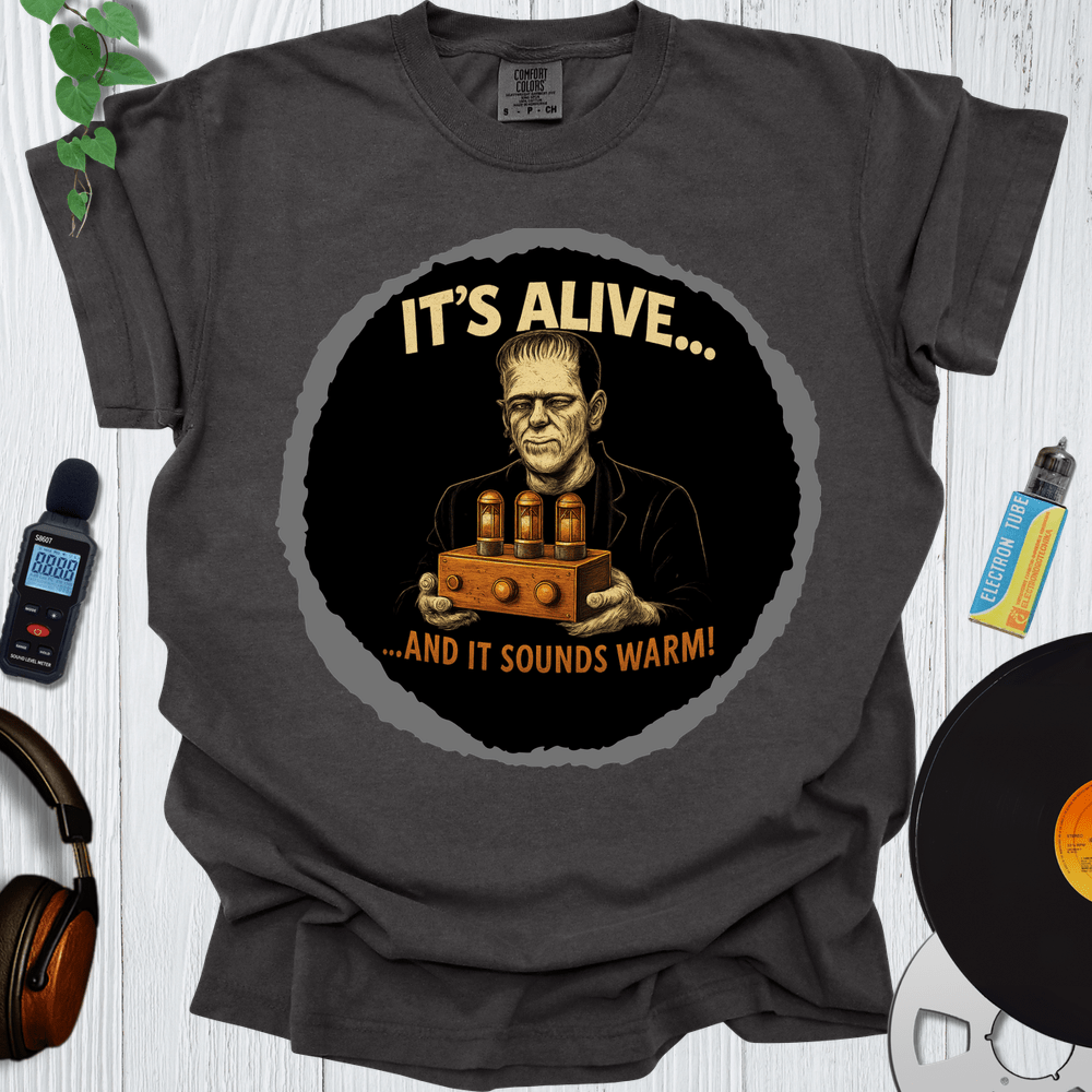 Printify T-Shirt Pepper / S Its Alive And It Sounds Warm