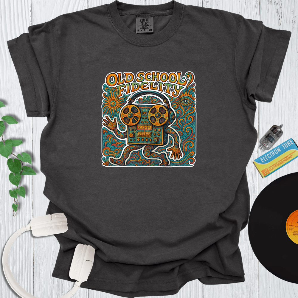 Printify T-Shirt Pepper / S Old School Fidelity