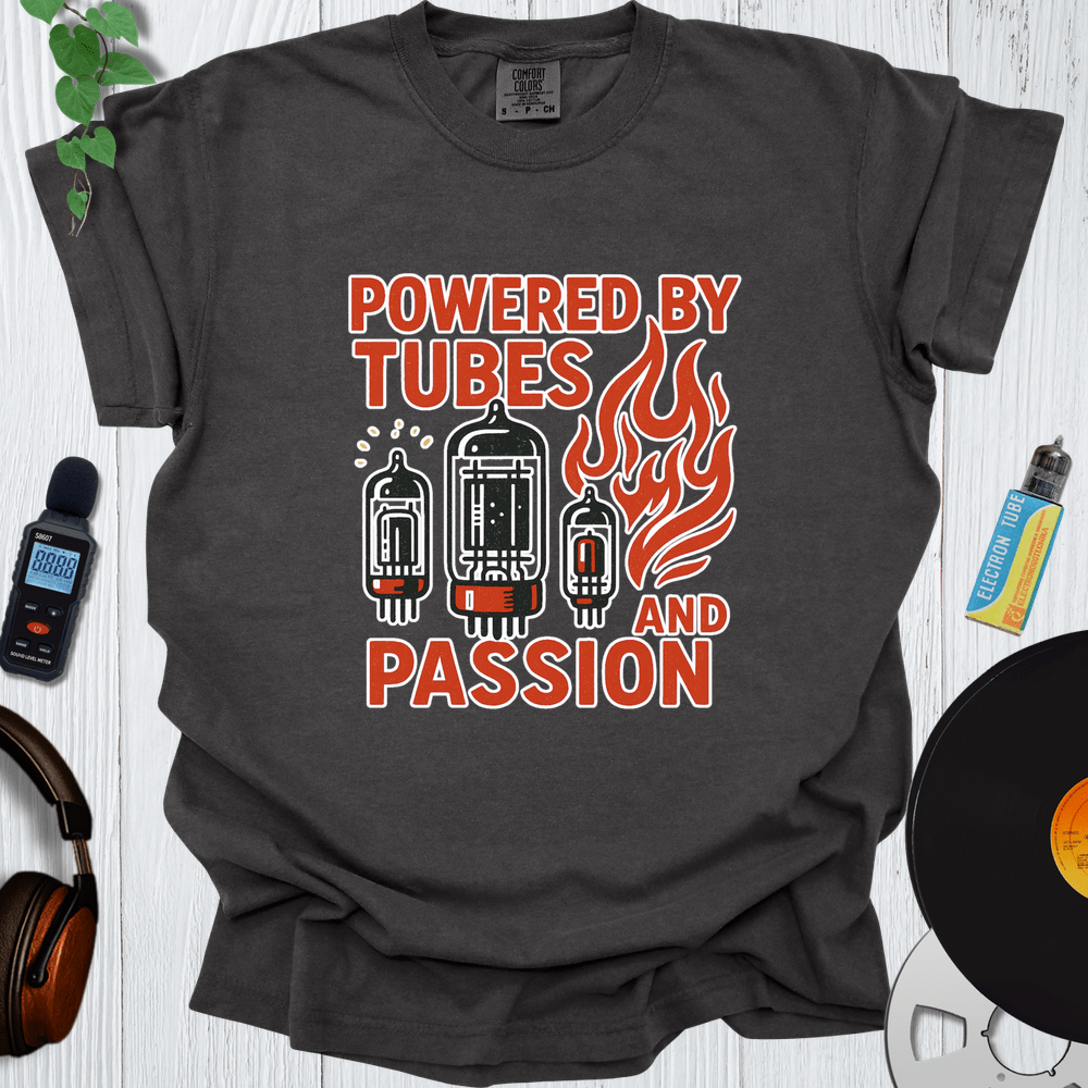 Printify T-Shirt Pepper / S Powered By Tubes