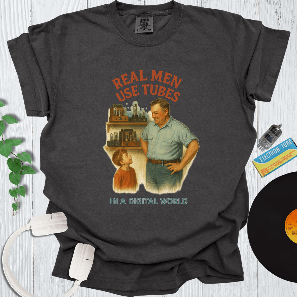 Printify T-Shirt Pepper / S Real Men Use Tubes