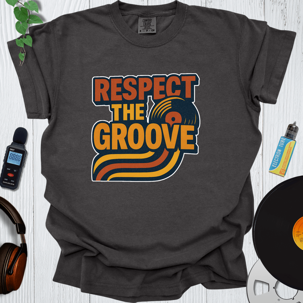 Printify T-Shirt Pepper / S Respect The Groove