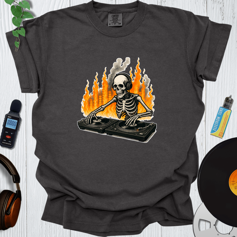 Printify T-Shirt Pepper / S Skeleton Dj