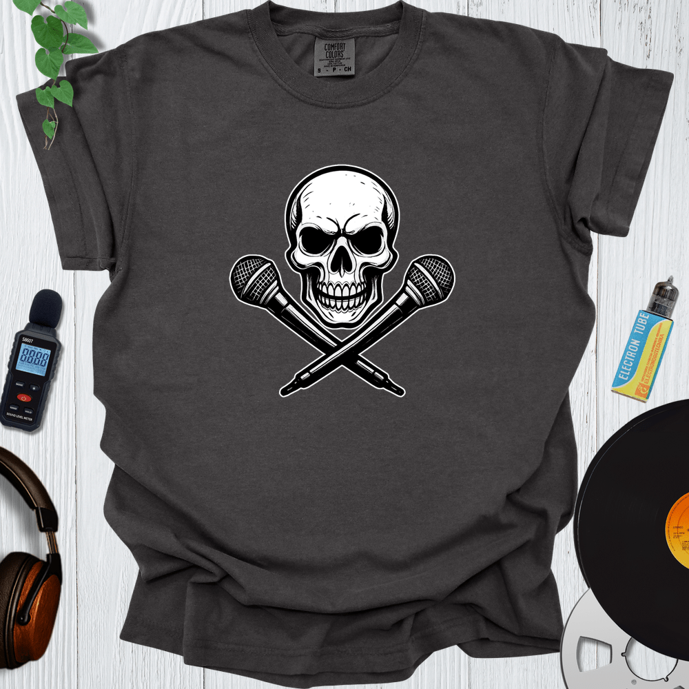 Printify T-Shirt Pepper / S Skull And Cross Mics