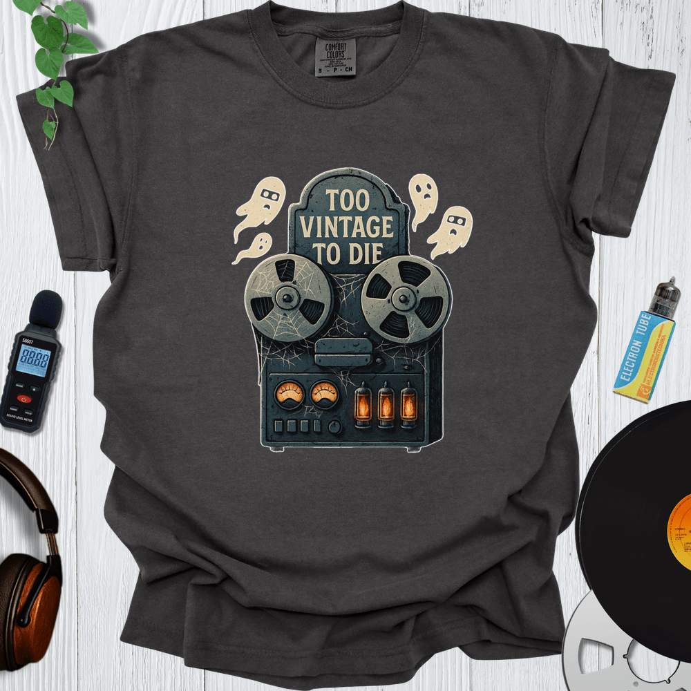 Printify T-Shirt Pepper / S Too Vintage To Die