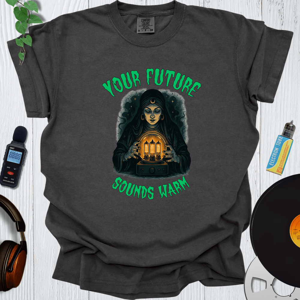 Printify T-Shirt Pepper / S Your Future Sounds Warm